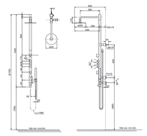 Sen cây TOTO TMC95ECR nhiệt độ