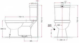 Bồn cầu 1 khối American Standard VF-2024 nắp đóng êm