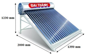 Máy năng lượng mặt trời Đại Thành DT160L-58 160L Classic 58-15