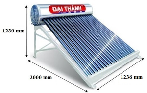 Máy năng lượng mặt trời Đại Thành DT180L-70 180Lít Classic 70-12