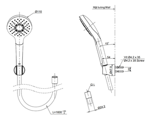 Bát sen mạ TOTO TBW01008A