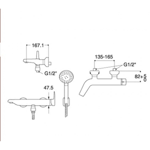 Sen tắm American Standard WF-0511 nóng lạnh