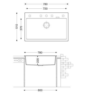 Chậu rửa chén Carysil -copy-copy