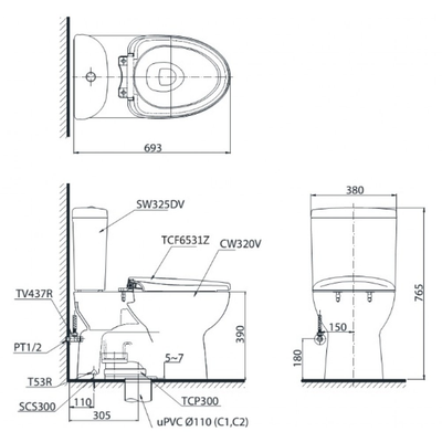 Bồn cầu TOTO CW823NW nắp điện tử-copy-copy-copy-copy-copy-copy-copy-copy-copy-copy-copy-copy