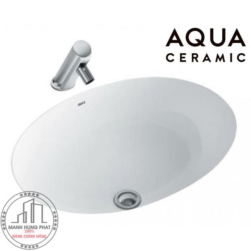 Chậu rửa lavabo INAX AL-2293V âm bàn Aqua Ceramic