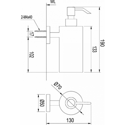 Hộp đựng xà phòng INAX KFV-25AY