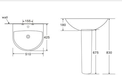 Chậu rửa lavabo BASIC BSA-502 đặt bàn-copy-copy-copy-copy-copy-copy-copy-copy